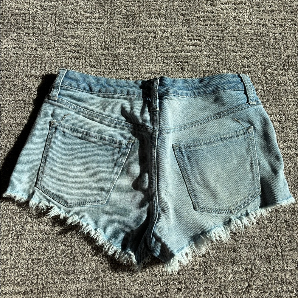 Women’s High Rise Jean Short - Picture 2 of 3